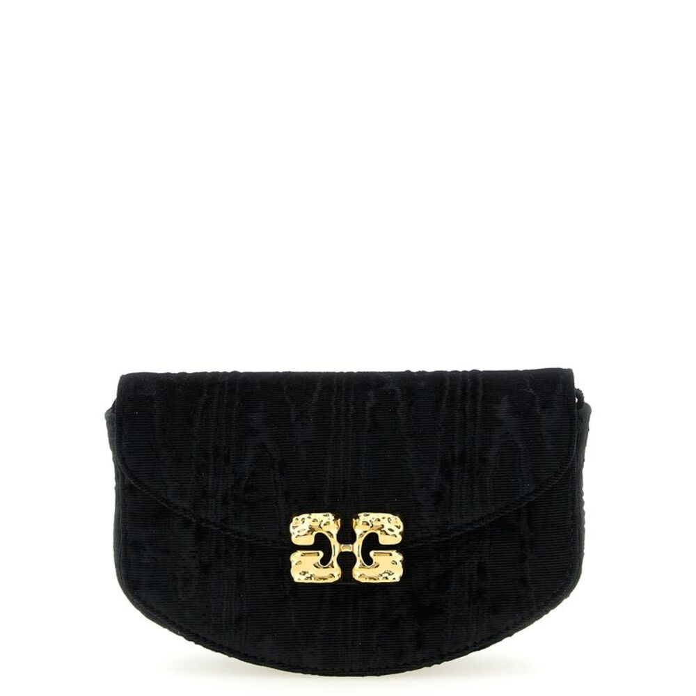 Ganni Black Polyester Women's Cardholder